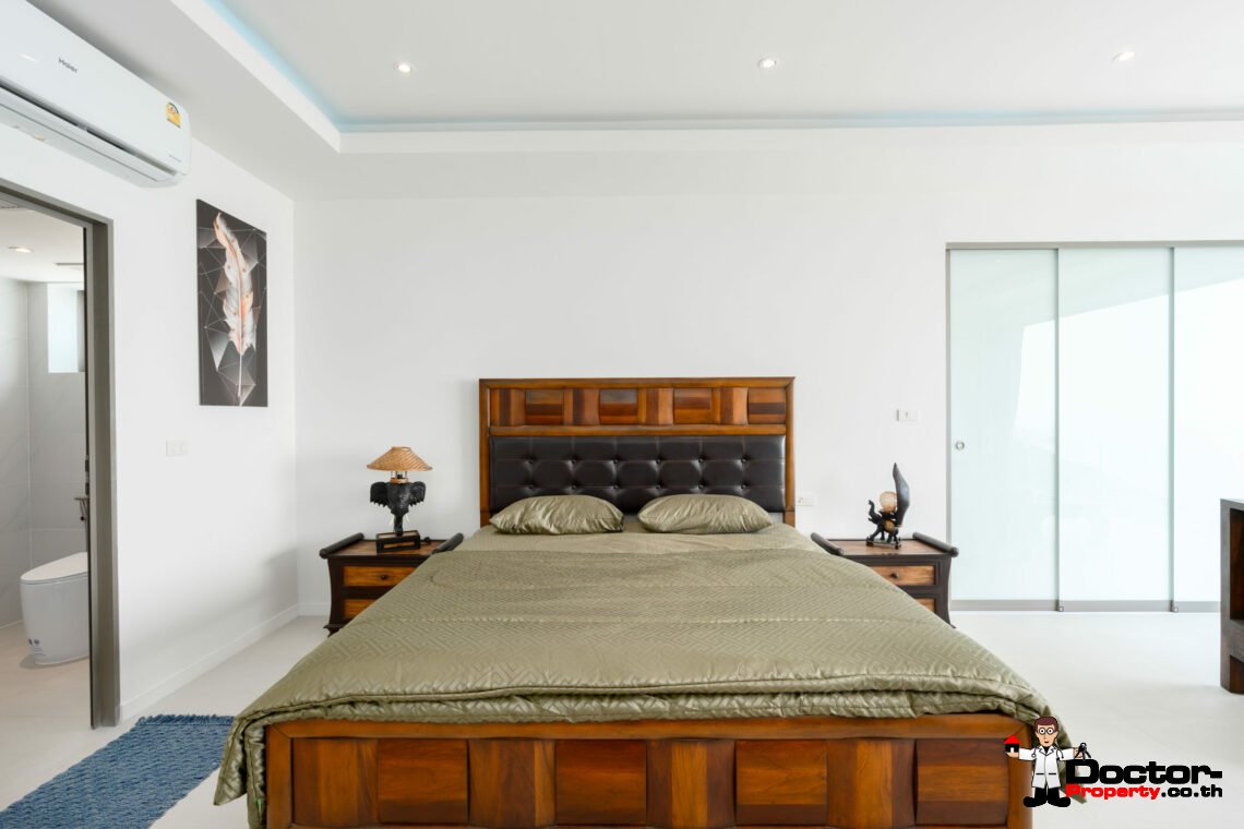 New 3 – 5 Bedroom Pool Villas, Sea View – Plai Laem, Koh Samui – For Sale