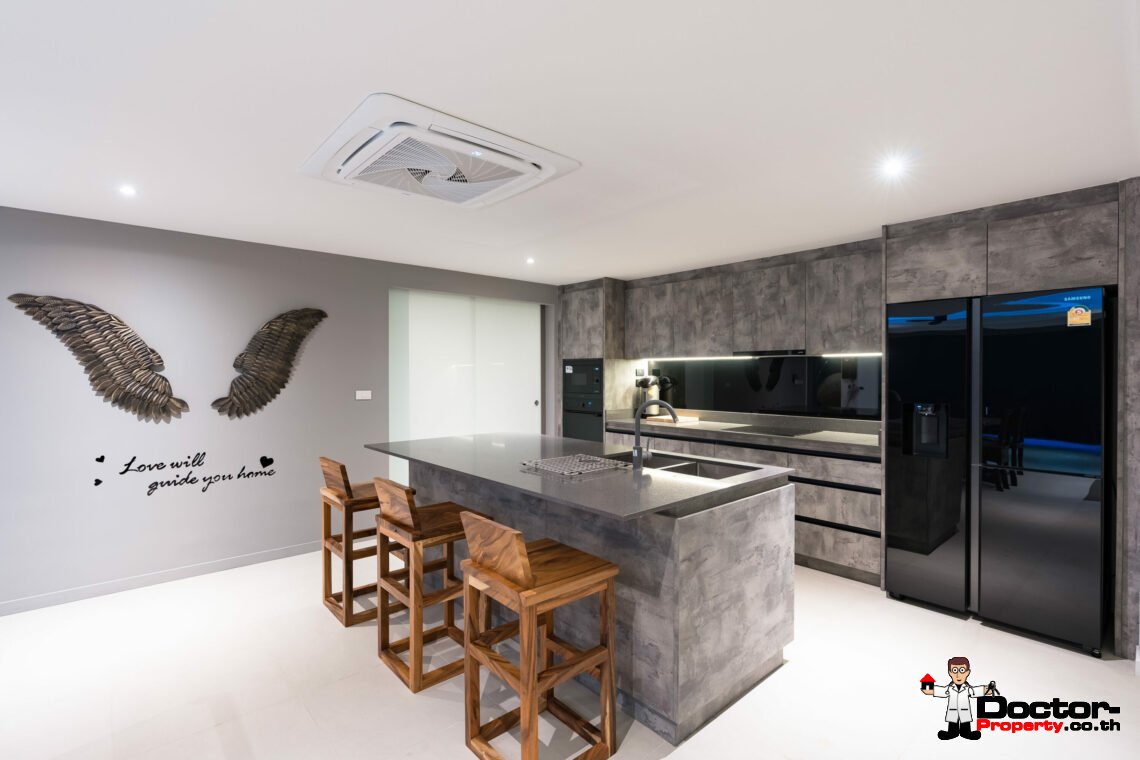 New 3 – 5 Bedroom Pool Villas, Sea View – Plai Laem, Koh Samui – For Sale