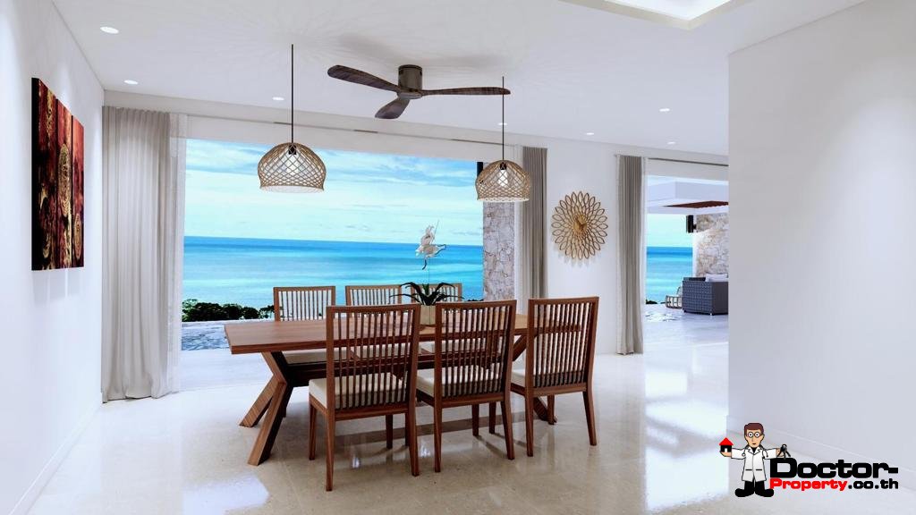 New 2, 3 & 4 Bedroom Pool Villas, Sea View – Plai Laem, Koh Samui – For Sale