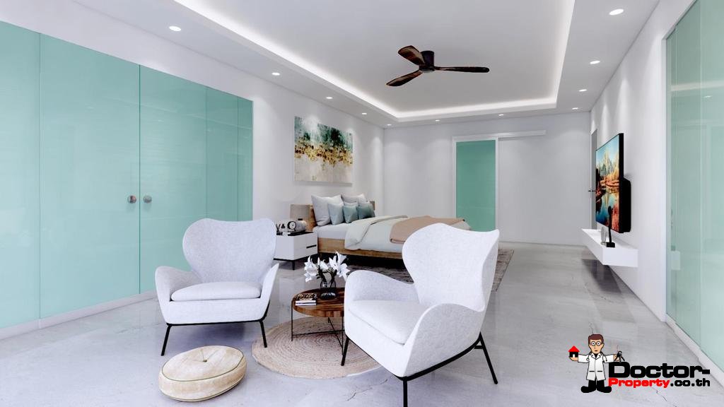 New 2, 3 & 4 Bedroom Pool Villas, Sea View – Plai Laem, Koh Samui – For Sale