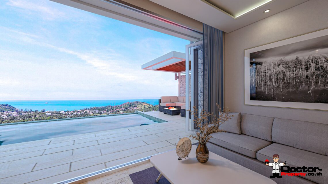 New 3 & 4 Bed Pool Villas in Plai Laem, Koh Samui – For Sale