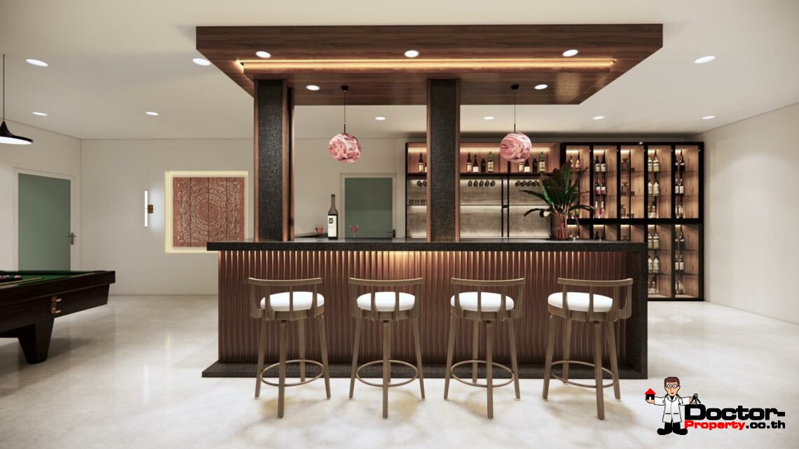 New 3 – 5 Bedroom Pool Villas, Sea View – Plai Laem, Koh Samui – For Sale