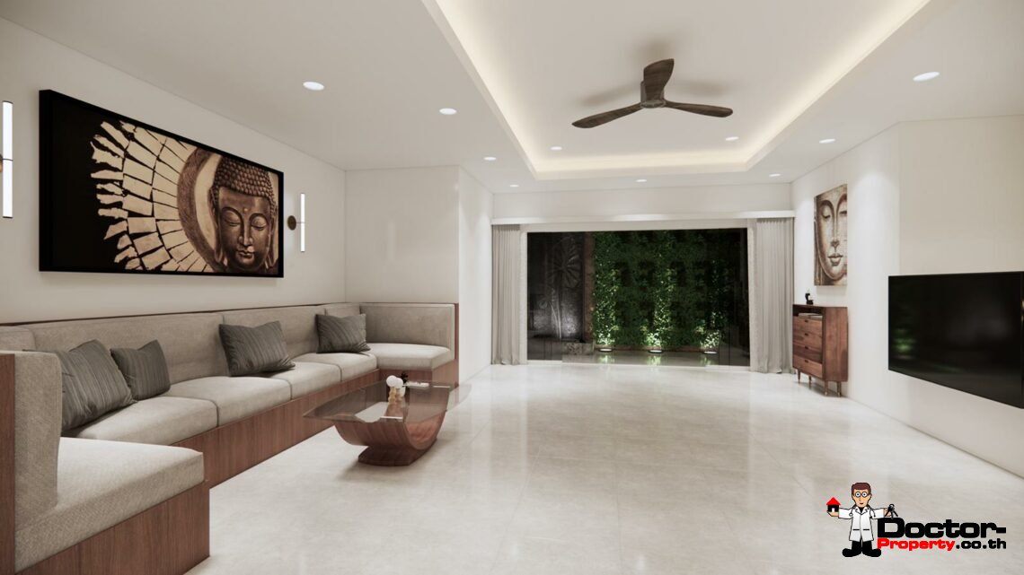 New 3 – 5 Bedroom Pool Villas, Sea View – Plai Laem, Koh Samui – For Sale