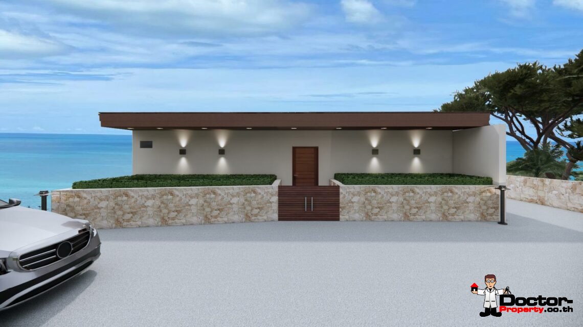 New 3 – 5 Bedroom Pool Villas, Sea View – Plai Laem, Koh Samui – For Sale