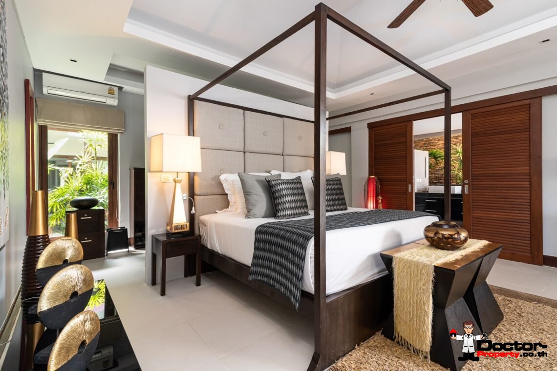 Luxurious 5 Bedroom Beachfront Residence on Ban Tai Beach, Koh Samui – For Sale