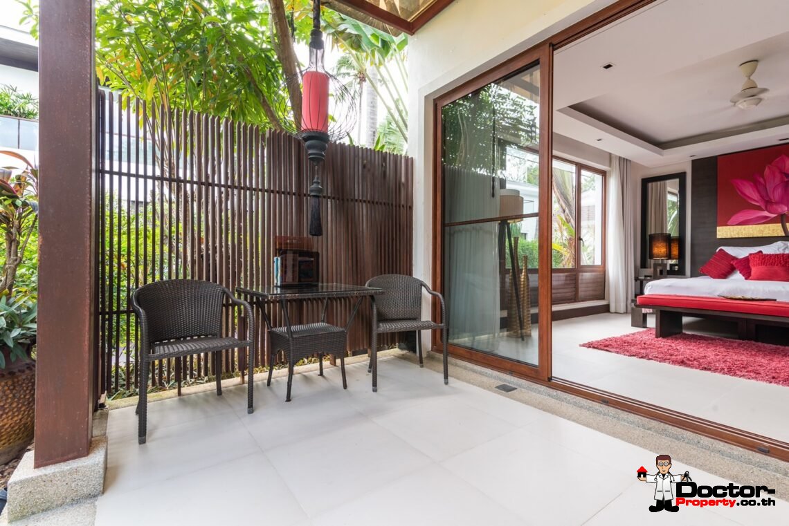 Luxurious 5 Bedroom Beachfront Residence on Ban Tai Beach, Koh Samui – For Sale