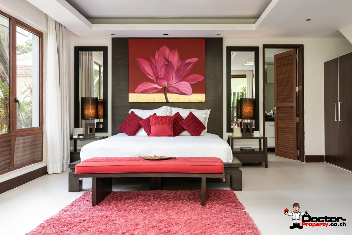 Luxurious 5 Bedroom Beachfront Residence on Ban Tai Beach, Koh Samui – For Sale