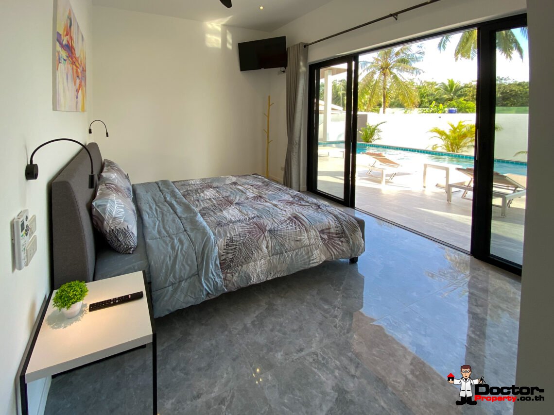 New 3 Bedroom Pool Villas near Beach – Laem Sor, Koh Samui – For Sale