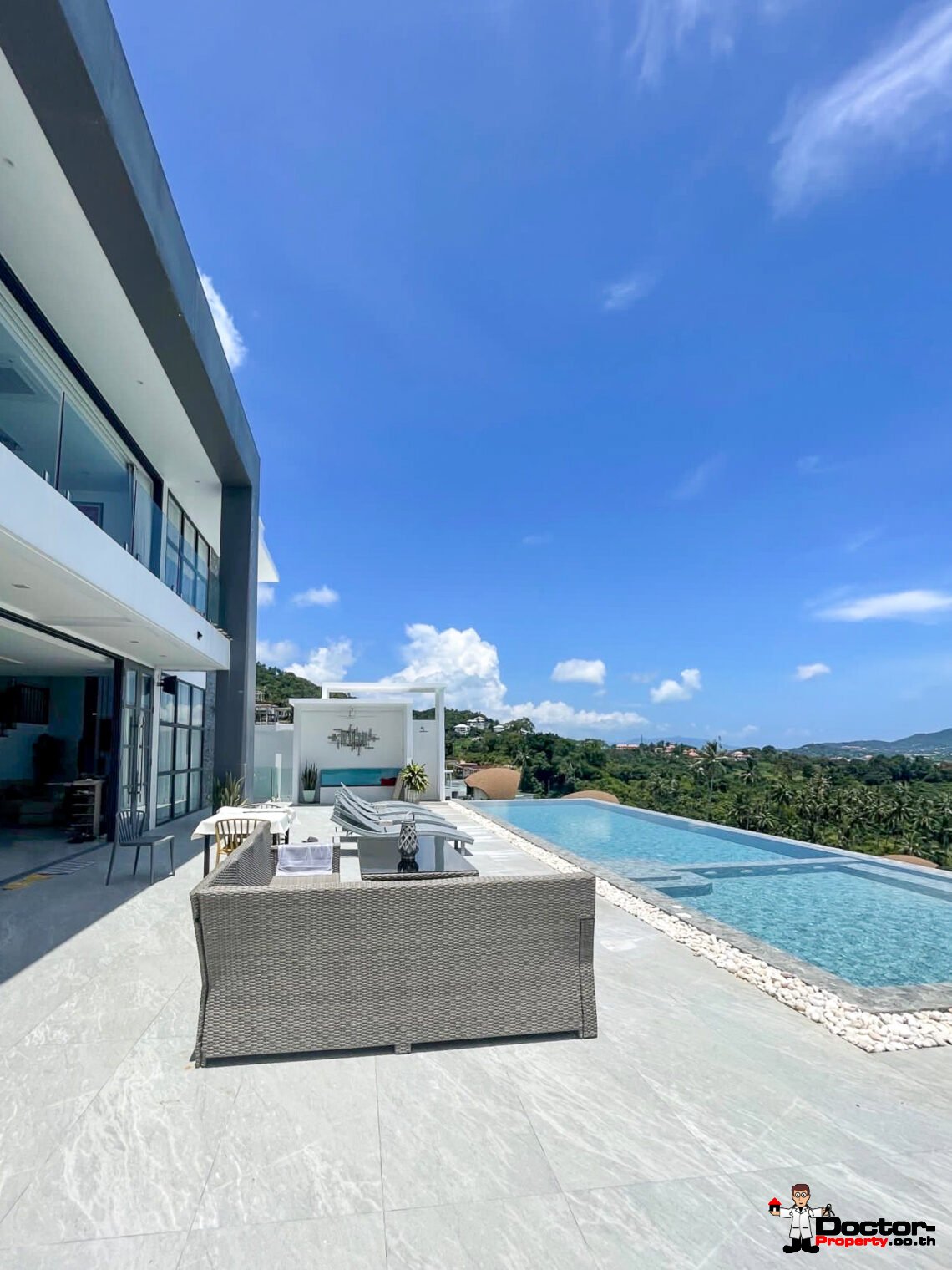 Stunning 7 Bedroom Sea View Villa – Chaweng Noi – Koh Samui – for sale