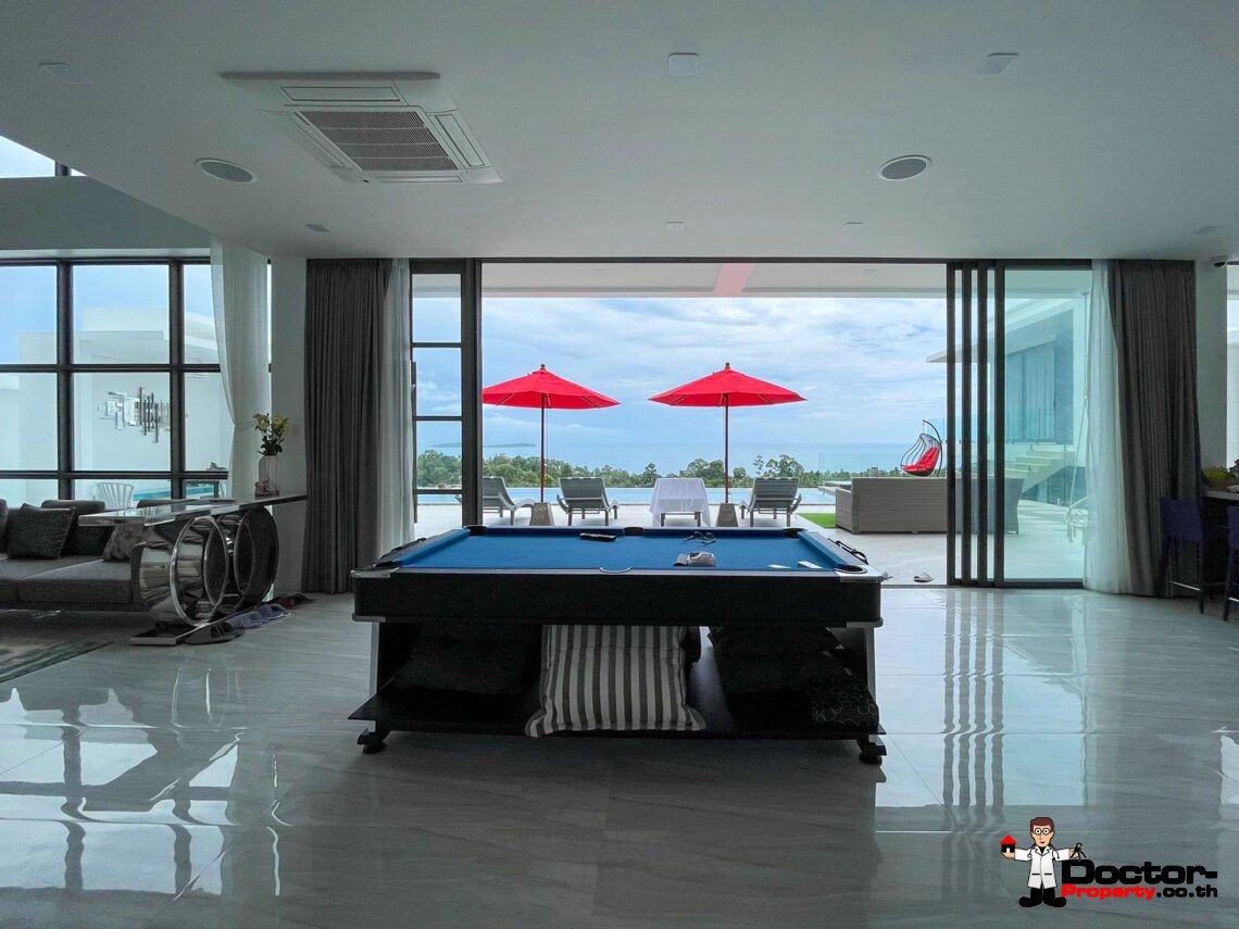 Stunning 7 Bedroom Sea View Villa – Chaweng Noi – Koh Samui – for sale