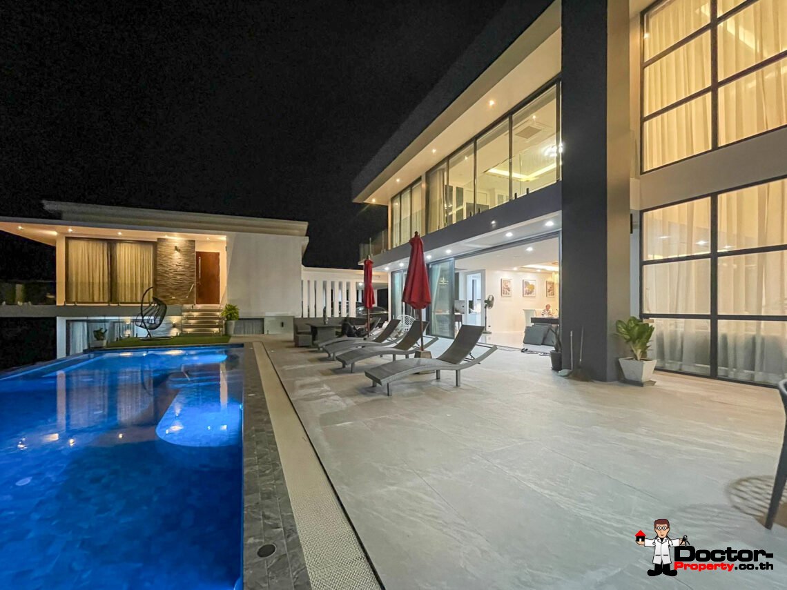 Stunning 7 Bedroom Sea View Villa – Chaweng Noi – Koh Samui – for sale