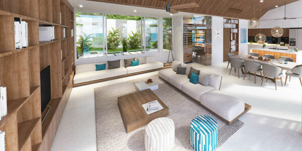 New 6 or 7 Bed Pool Villa, Stunning Sea View – Bang Por, Koh Samui – For Sale