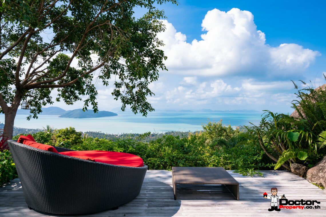 Stunning Sunset View Villa in Taling Ngam – Koh Samui, For Sale