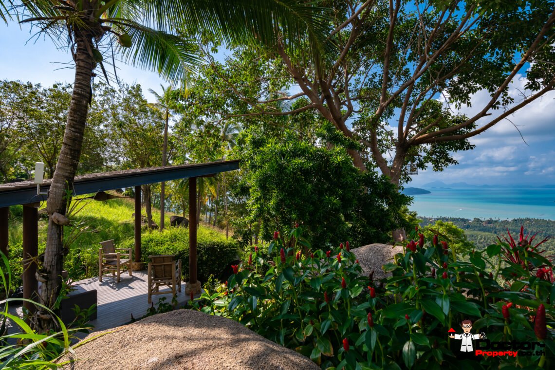 Stunning Sunset View Villa in Taling Ngam – Koh Samui, For Sale