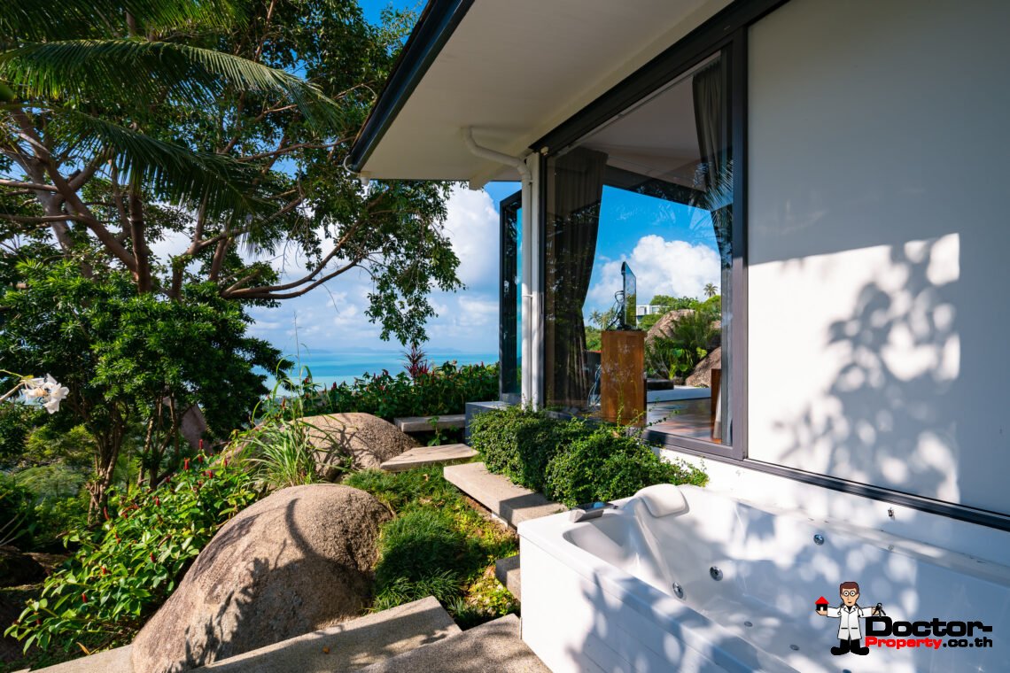 Stunning Sunset View Villa in Taling Ngam – Koh Samui, For Sale