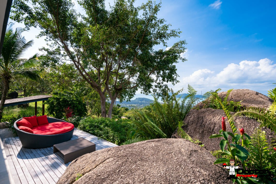 Stunning Sunset View Villa in Taling Ngam – Koh Samui, For Sale