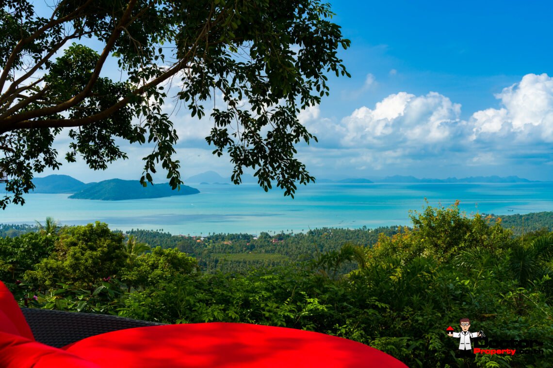 Stunning Sunset View Villa in Taling Ngam – Koh Samui, For Sale