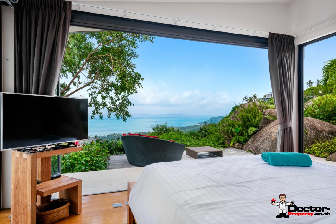 Stunning Sunset View Villa in Taling Ngam – Koh Samui, For Sale