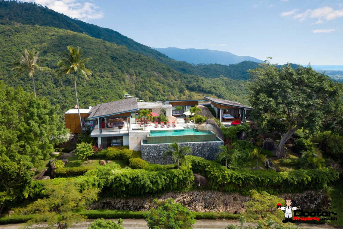 Stunning Sunset View Villa in Taling Ngam – Koh Samui, For Sale
