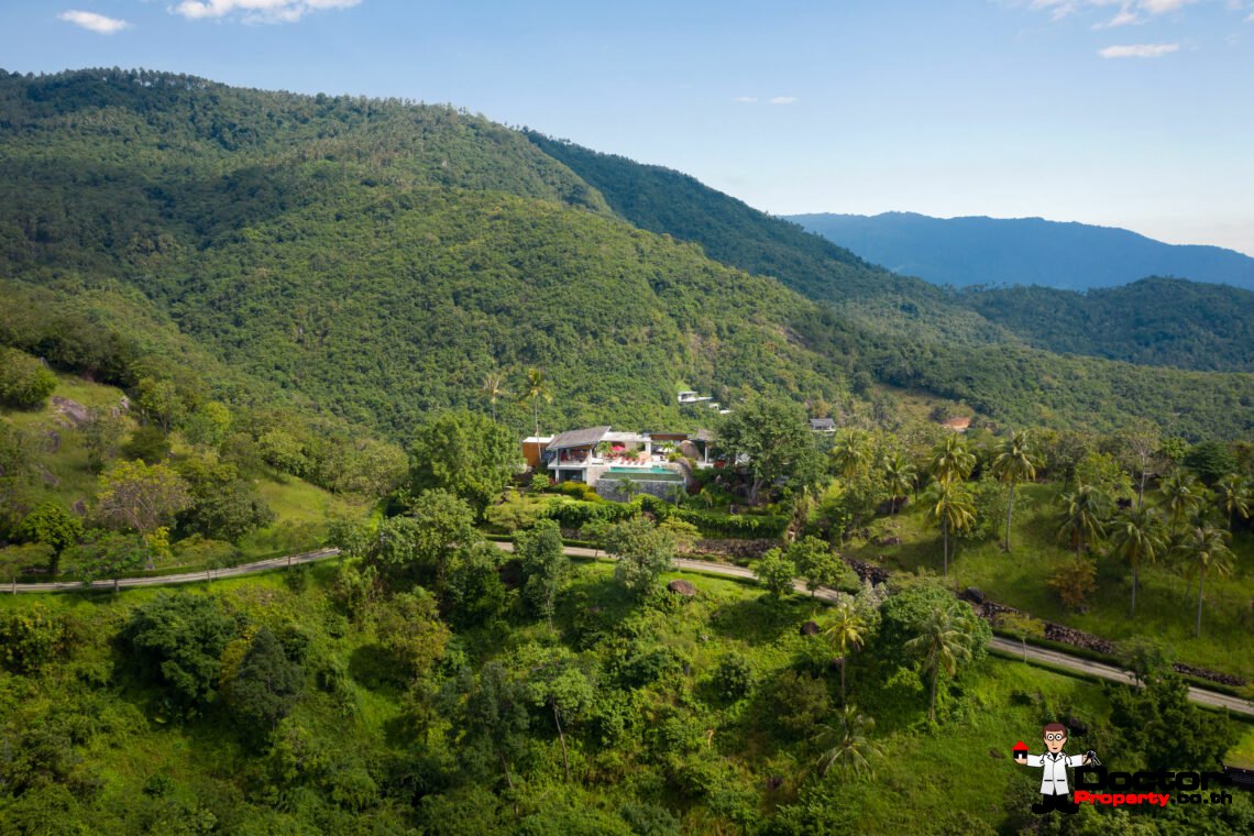 Stunning Sunset View Villa in Taling Ngam – Koh Samui, For Sale