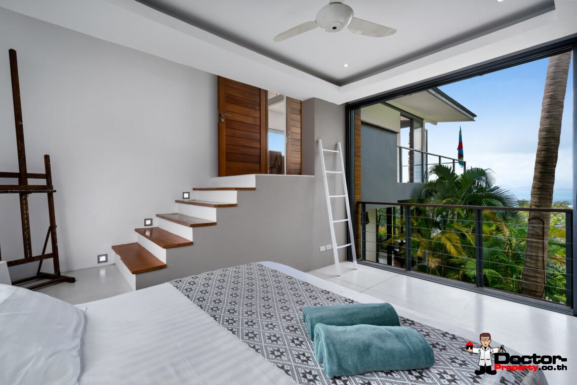 Stunning Sunset View Villa in Taling Ngam – Koh Samui, For Sale