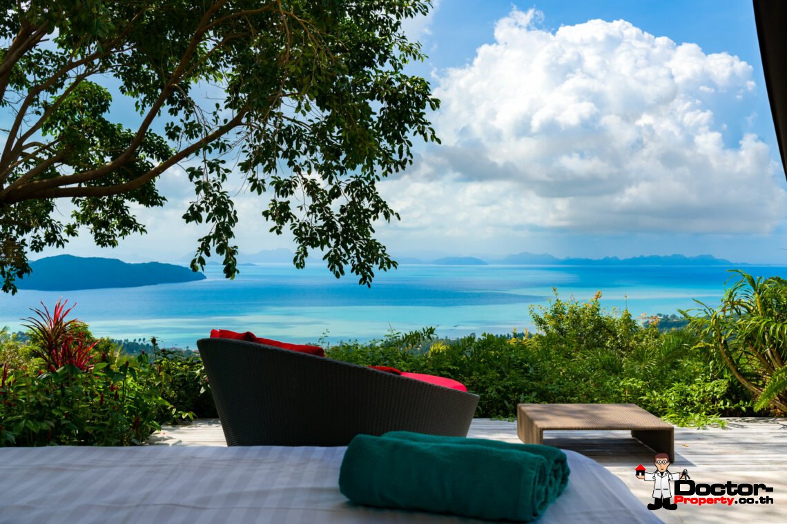 Stunning Sunset View Villa in Taling Ngam – Koh Samui, For Sale