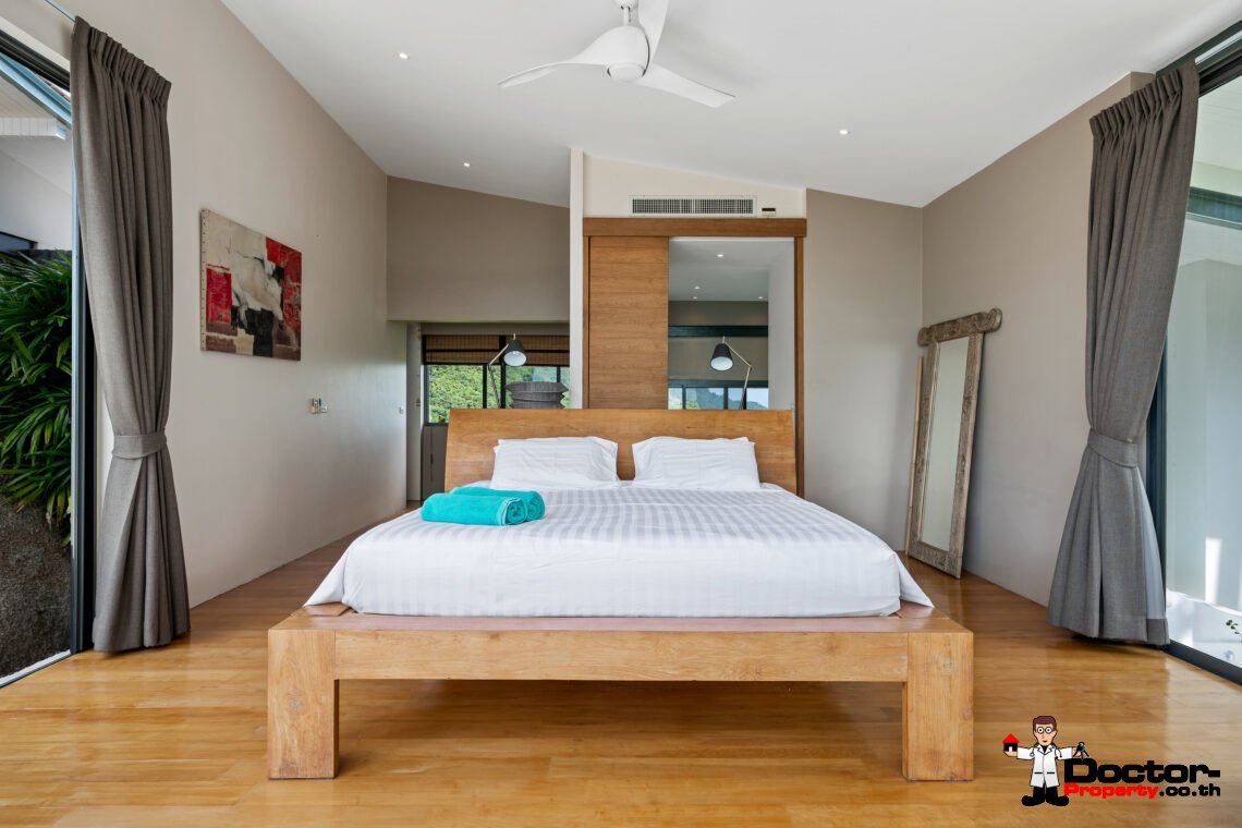 Stunning Sunset View Villa in Taling Ngam – Koh Samui, For Sale