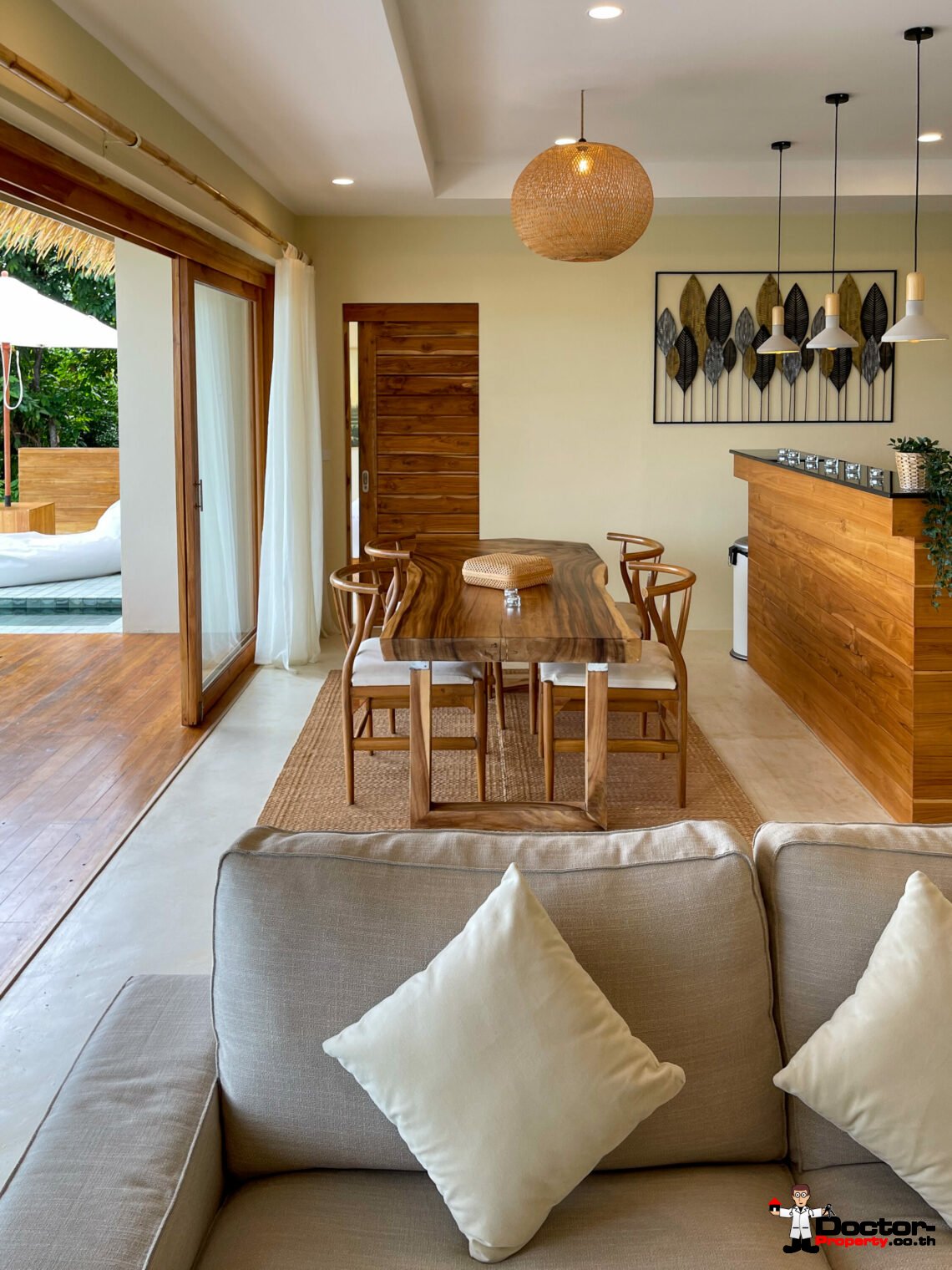 2 Bedroom Sea view Villa in Lamai, Koh Samui – For Sale