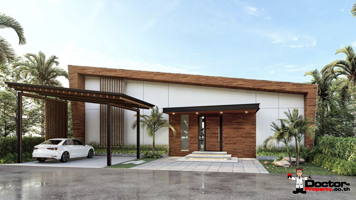 New 2 and 3 Bedroom Villas with Sea View in Mae Nam, Koh Samui – For Sale