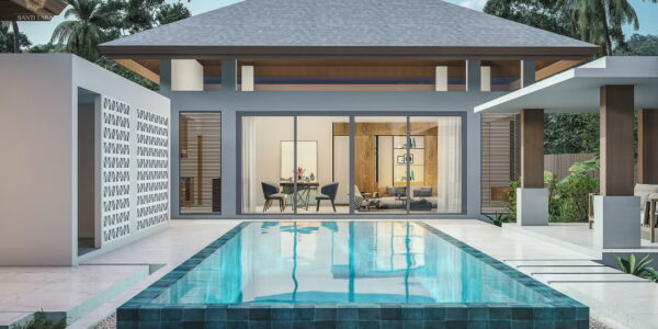 New 2 Bedroom Balinese Style Villa – Lamai – Koh Samui – for sale