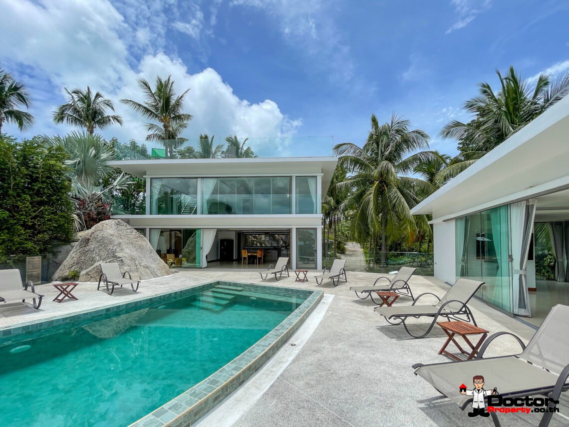 Spacious 5 Bedroom Pool Villa in Chaweng Noi, Koh Samui – For Sale