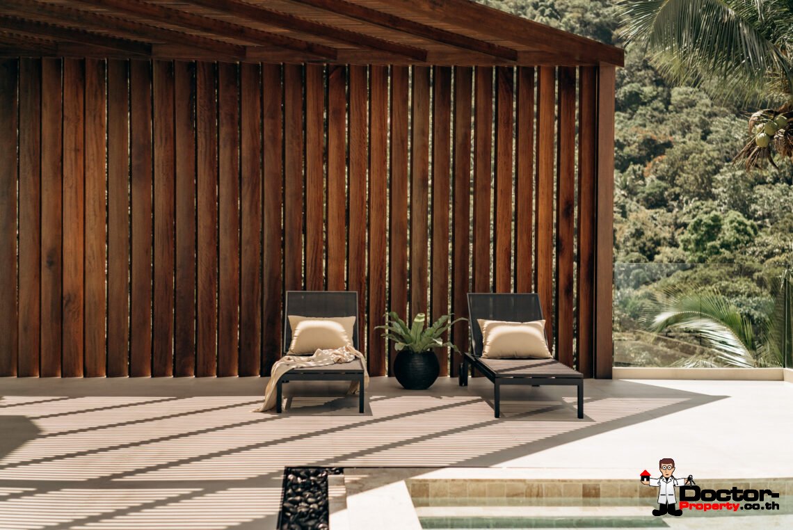 New 3 Bedroom Pool Villa with Seaview – Chaweng Noi, Samui – For Sale