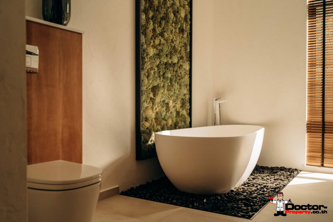 New 3 Bedroom Pool Villa with Seaview – Chaweng Noi, Samui – For Sale