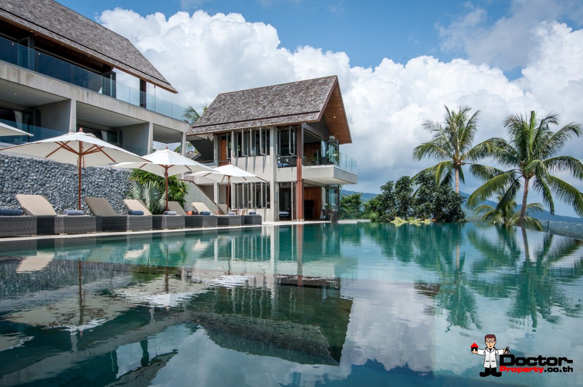 Award Winning 6 Bedroom Residence in Bo Phut, Koh Samui – For Sale