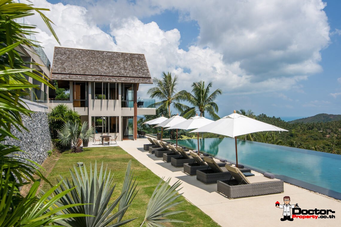 Award Winning 6 Bedroom Residence in Bo Phut, Koh Samui – For Sale