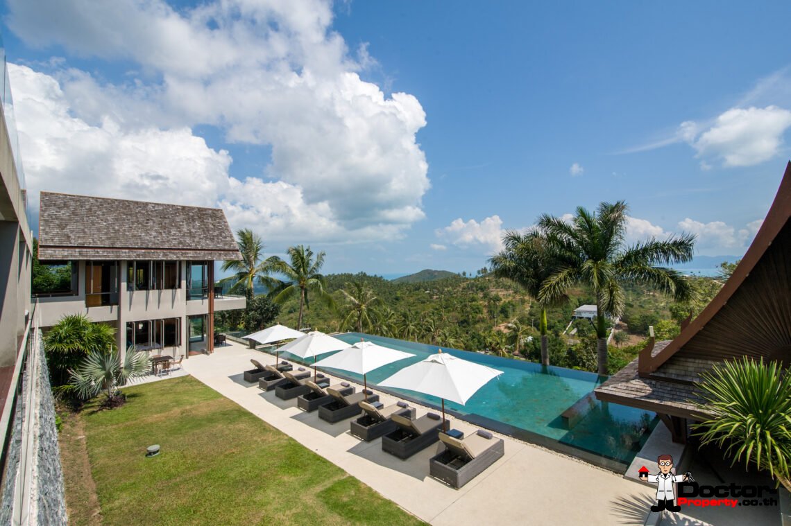 Award Winning 6 Bedroom Residence in Bo Phut, Koh Samui – For Sale