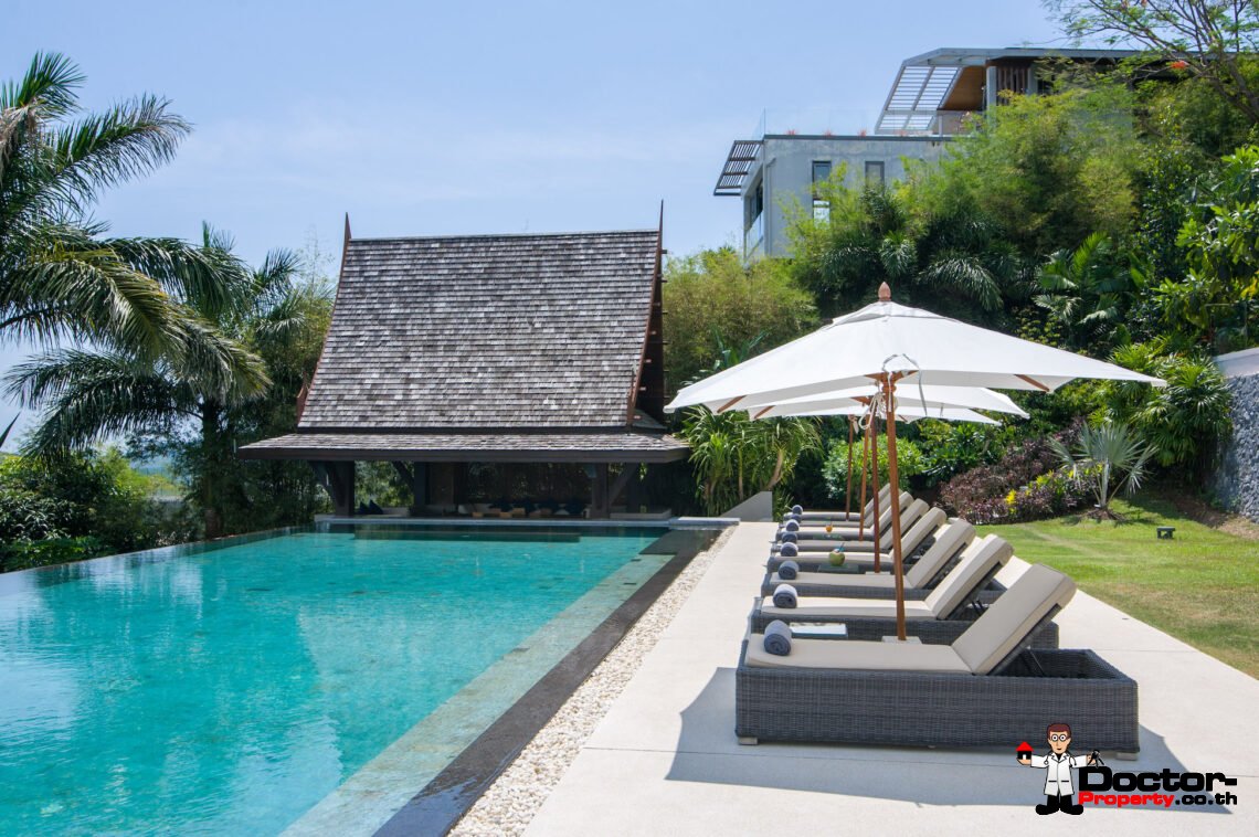 Award Winning 6 Bedroom Residence in Bo Phut, Koh Samui – For Sale