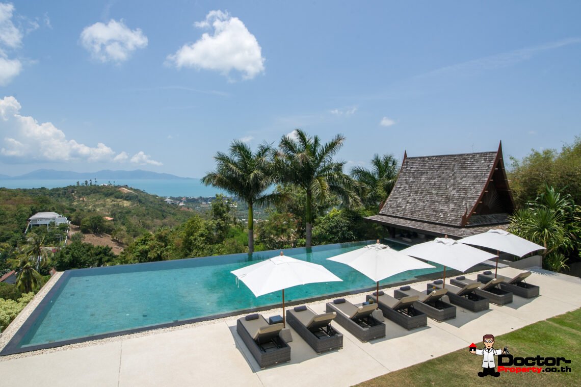 Award Winning 6 Bedroom Residence in Bo Phut, Koh Samui – For Sale