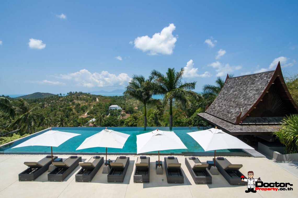 Award Winning 6 Bedroom Residence in Bo Phut, Koh Samui – For Sale