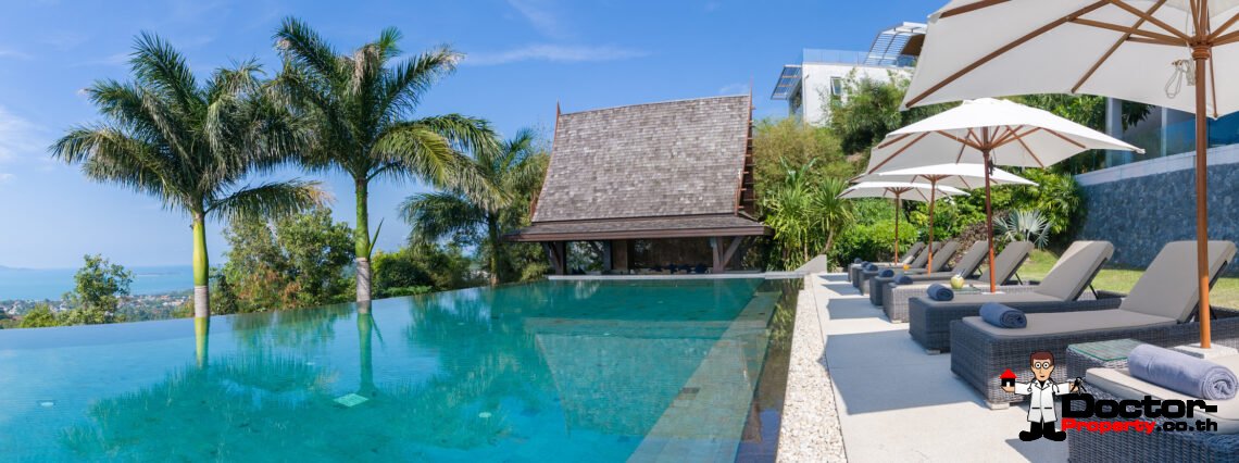 Award Winning 6 Bedroom Residence in Bo Phut, Koh Samui – For Sale