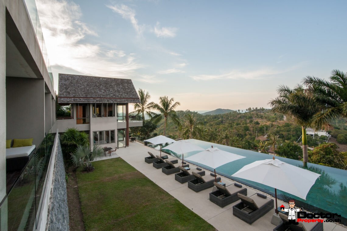Award Winning 6 Bedroom Residence in Bo Phut, Koh Samui – For Sale