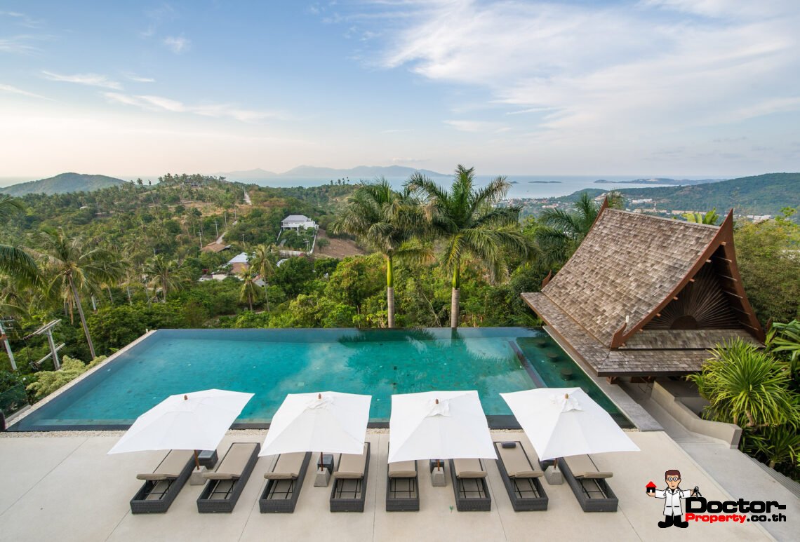 Award Winning 6 Bedroom Residence in Bo Phut, Koh Samui – For Sale