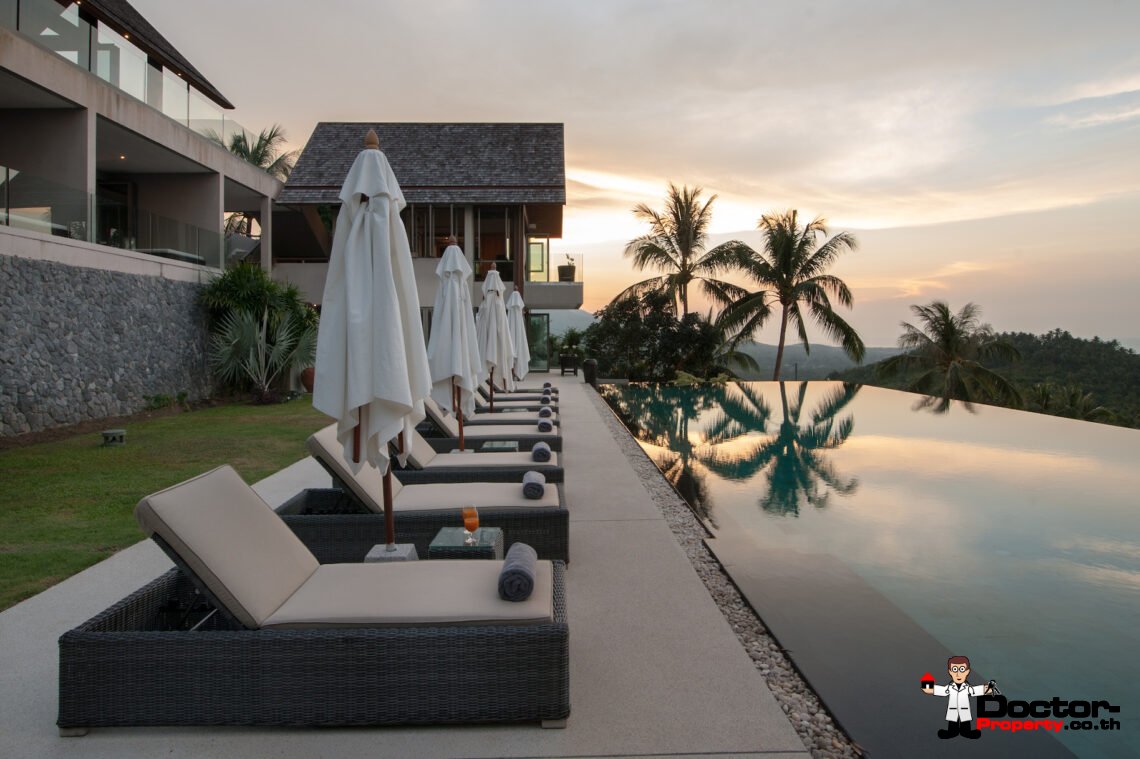 Award Winning 6 Bedroom Residence in Bo Phut, Koh Samui – For Sale
