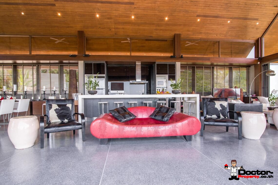 Award Winning 6 Bedroom Residence in Bo Phut, Koh Samui – For Sale
