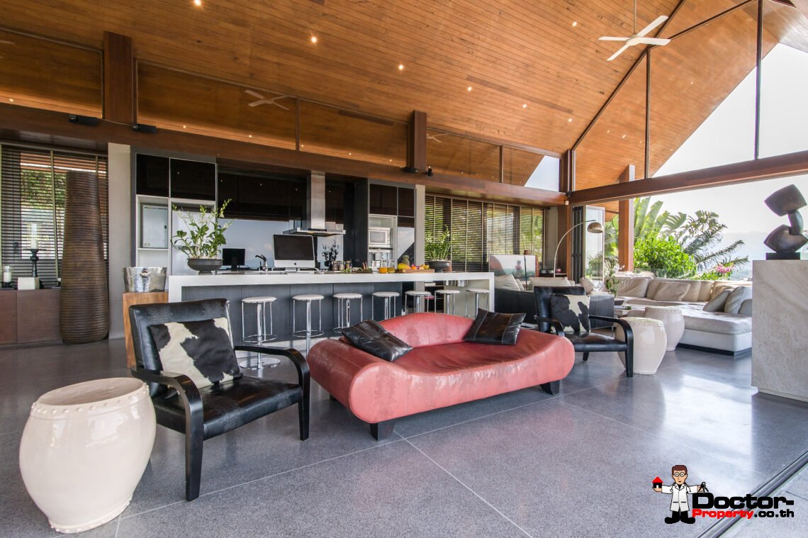 Award Winning 6 Bedroom Residence in Bo Phut, Koh Samui – For Sale
