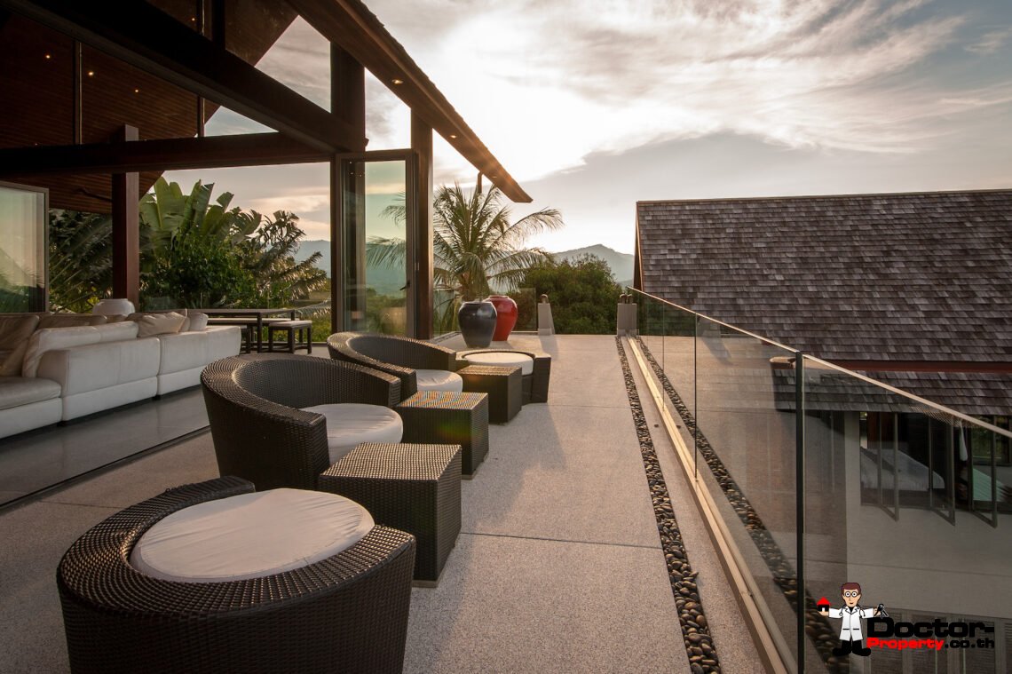 Award Winning 6 Bedroom Residence in Bo Phut, Koh Samui – For Sale
