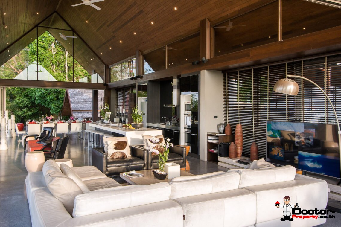 Award Winning 6 Bedroom Residence in Bo Phut, Koh Samui – For Sale