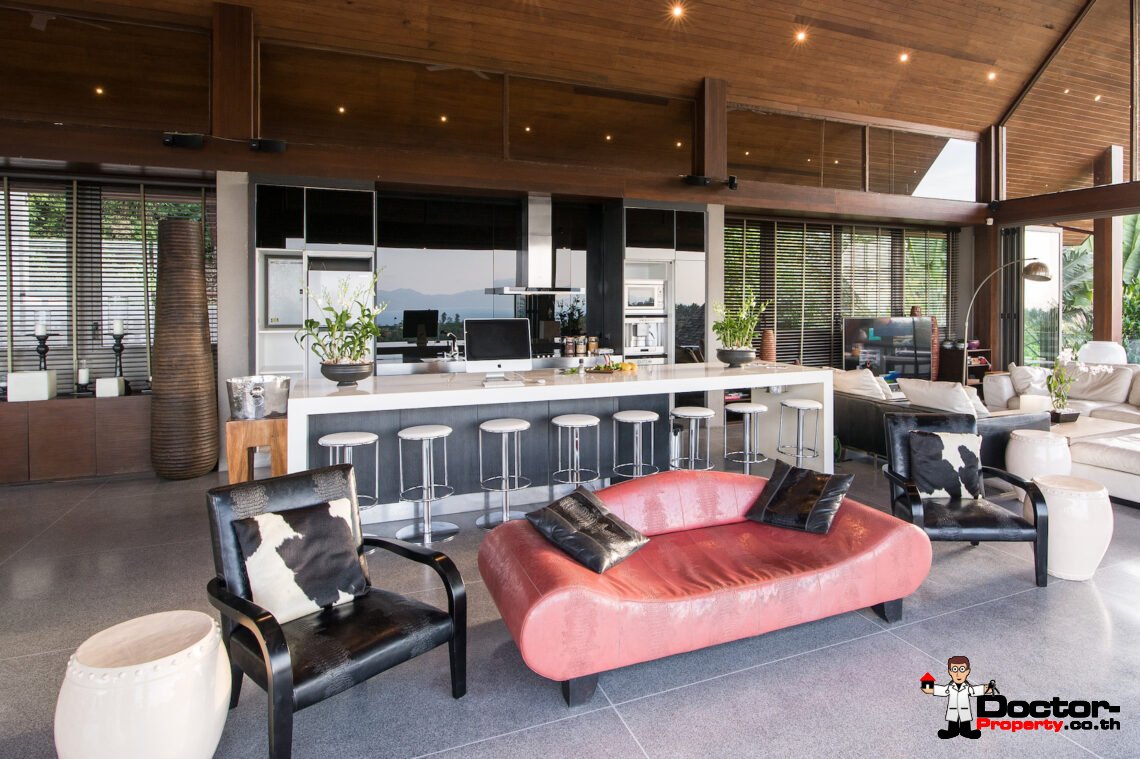 Award Winning 6 Bedroom Residence in Bo Phut, Koh Samui – For Sale