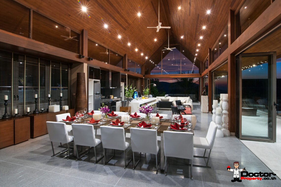 Award Winning 6 Bedroom Residence in Bo Phut, Koh Samui – For Sale