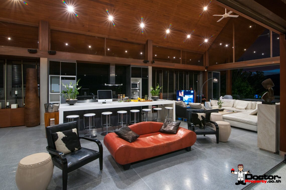 Award Winning 6 Bedroom Residence in Bo Phut, Koh Samui – For Sale